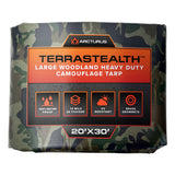 Arcturus Terrastealth™ Large Woodland Heavy Duty Camouflage Tarp: 20' X 30'